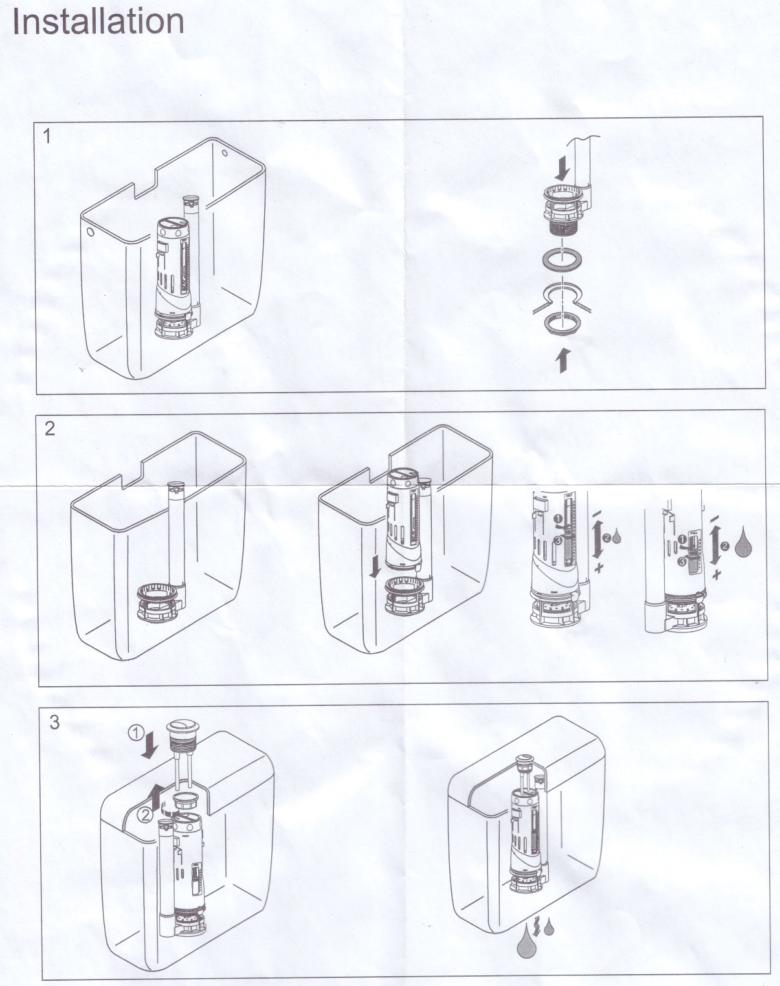 M Canisme Wc Double Poussoir Qualyx